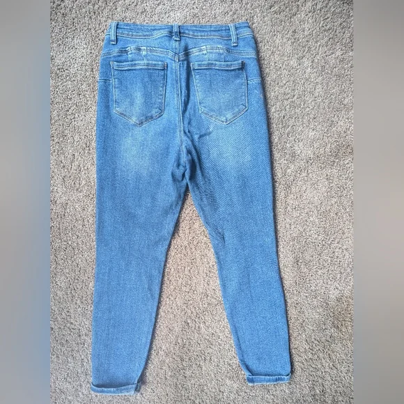 Wax Jean Distressed Women's Size 30 - Picture 4 of 7